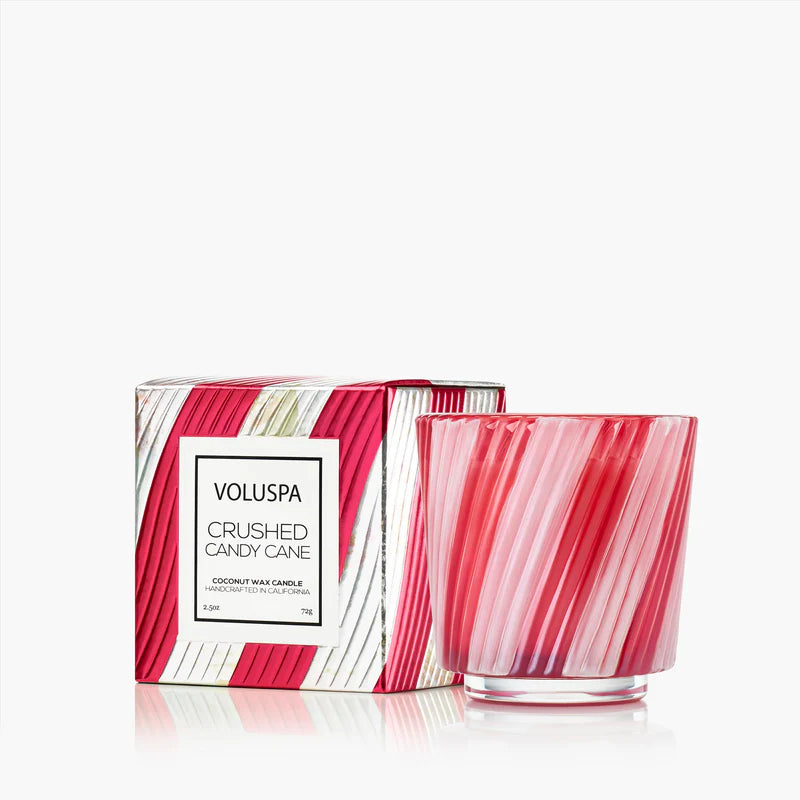 Crushed Candy Cane Candle - Zinnias Gift Boutique