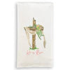 He is risen cross kitchen towel - Zinnias Gift Boutique
