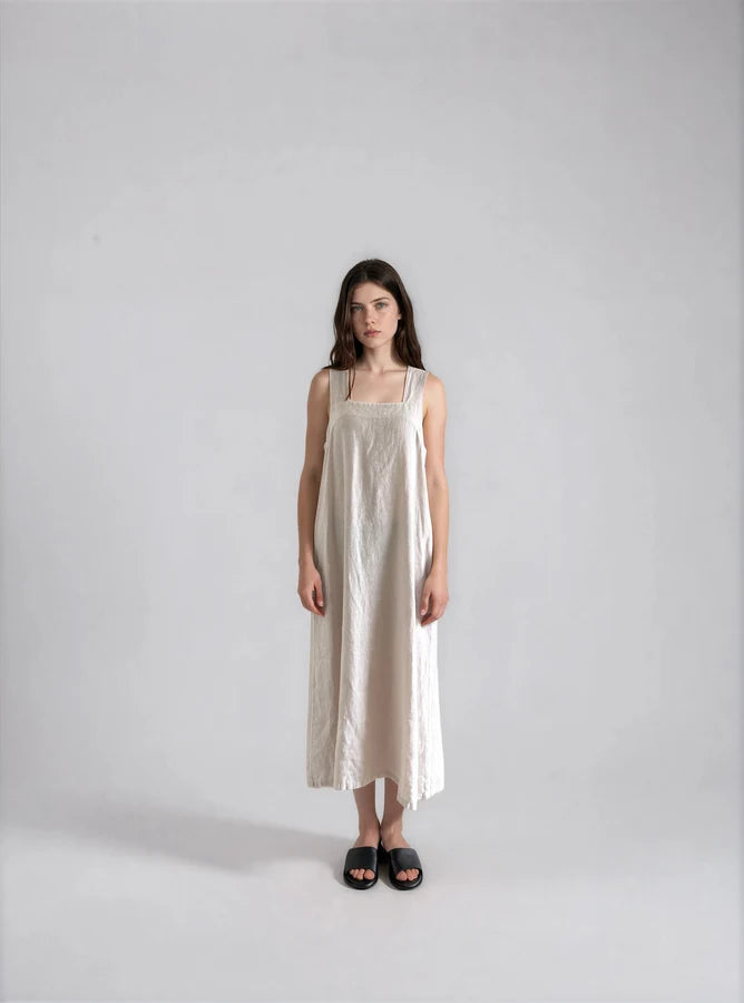 Linen Strap Dress