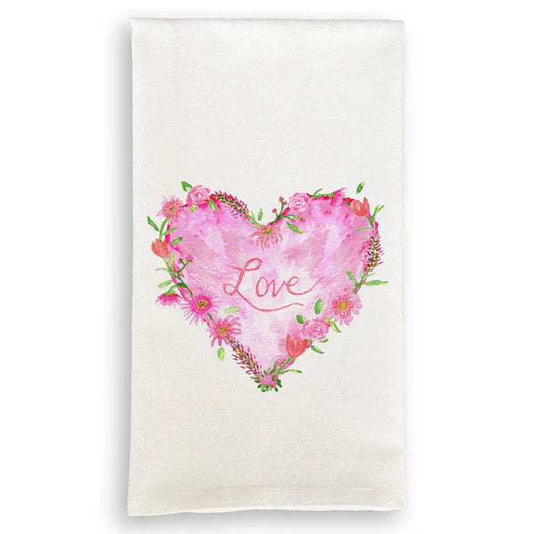 Solid Floral Heart - No, Keep Words - Zinnias Gift Boutique