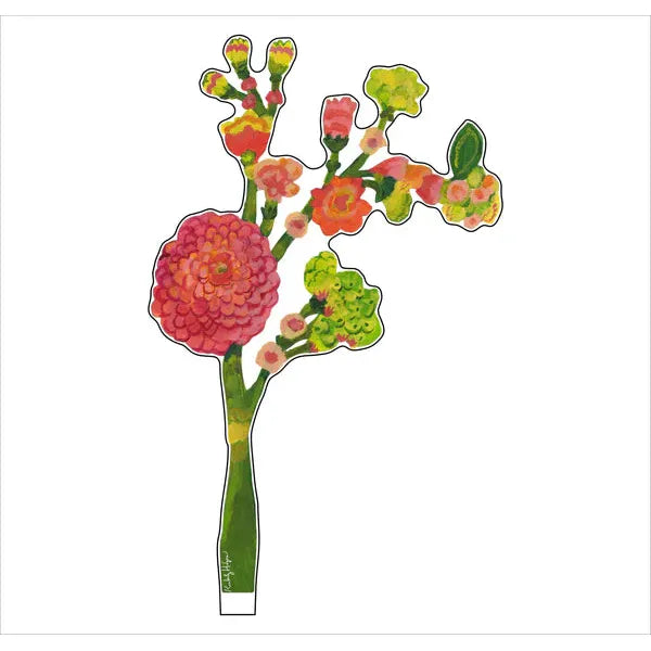 Large Acrylic Flower - Zinnias Gift Boutique