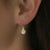 Kaitlin Pearl Earring Silver - Zinnias Gift Boutique
