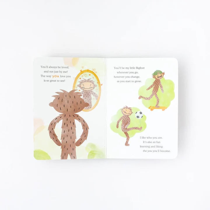 Bigfoot, You are Lovable: An Introduction to Self-Esteem (Book Only) - Zinnias Gift Boutique