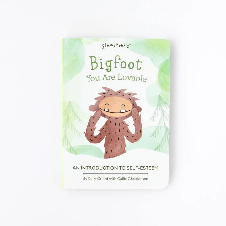 Bigfoot, You are Lovable: An Introduction to Self-Esteem (Book Only) - Zinnias Gift Boutique