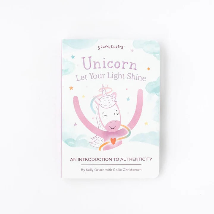 Unicorn, Let Your Light Shine: An Introduction to Authenticity (Book Only) - Zinnias Gift Boutique