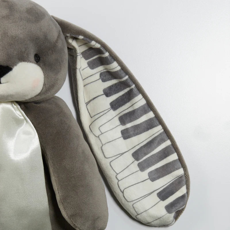 FAO Schwarz 160th Anniversary Nibble Bunny Buddy Blanket - Coal - Zinnias Gift Boutique