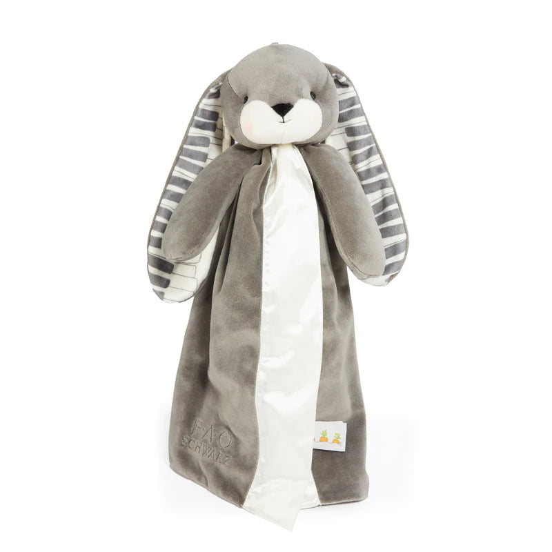FAO Schwarz 160th Anniversary Nibble Bunny Buddy Blanket - Coal - Zinnias Gift Boutique