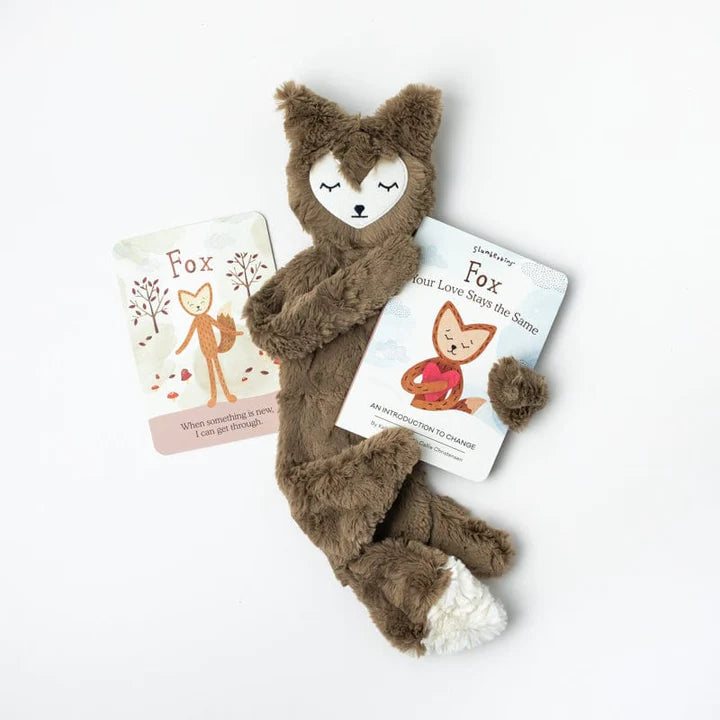 Fox, Your Love Stays the Same: An Introduction to Change (Snuggler &amp; Book) - Zinnias Gift Boutique