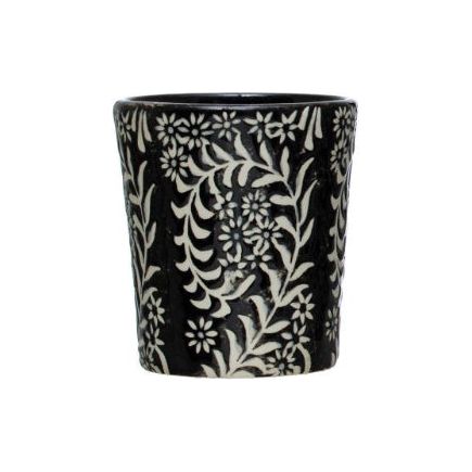 7 oz. Stoneware Cup - Zinnias Gift Boutique