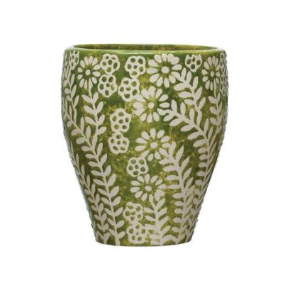 7 oz. Stoneware Cup - Zinnias Gift Boutique