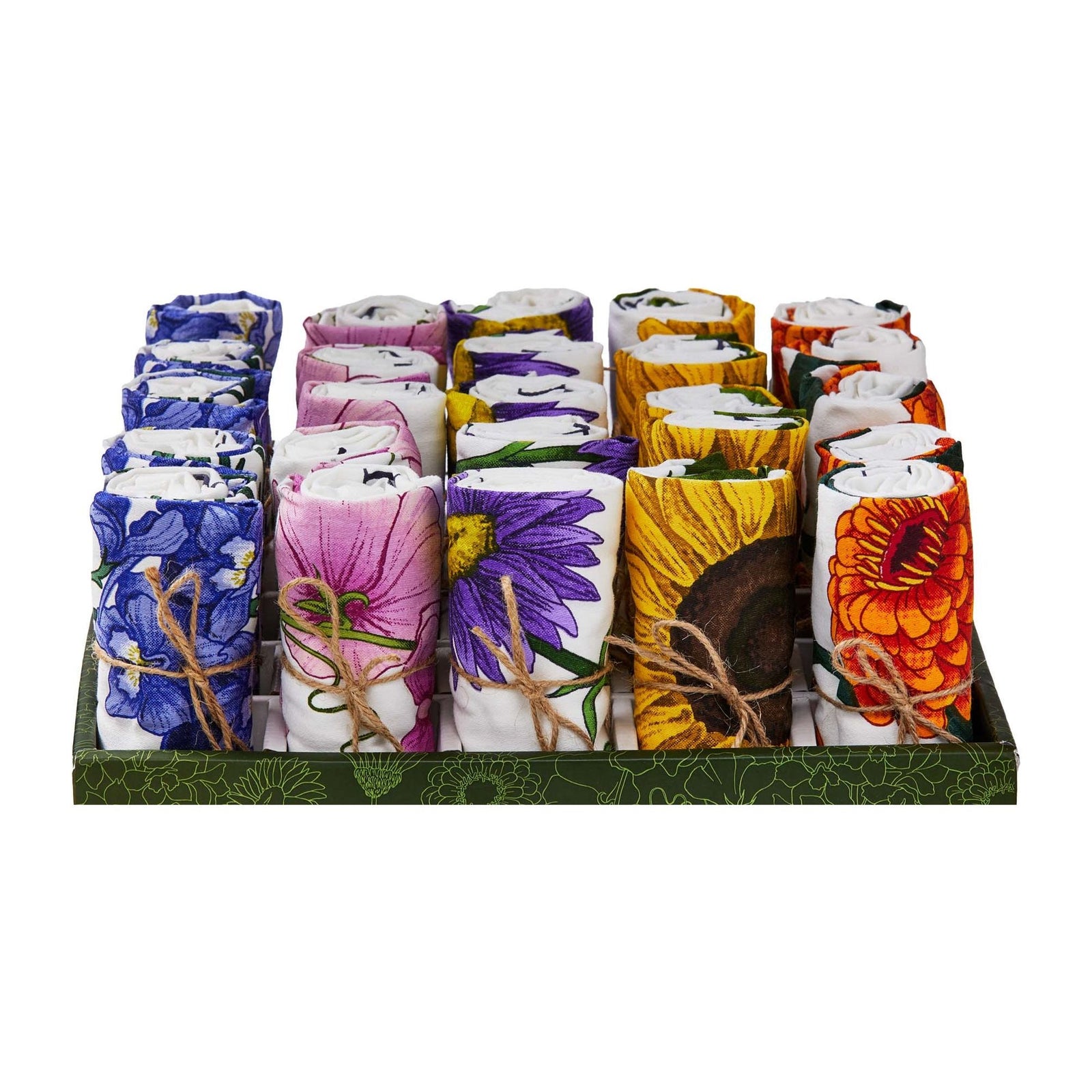 SEED PACKET DISHTOWEL - Zinnias Gift Boutique