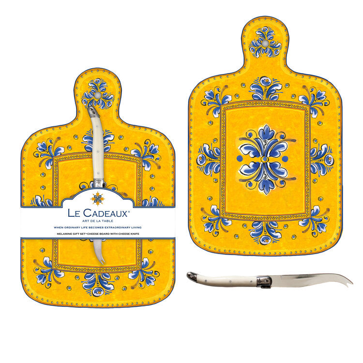 Cheese Board with Cheese Knife Gift Set Benidorm - Zinnias Gift Boutique