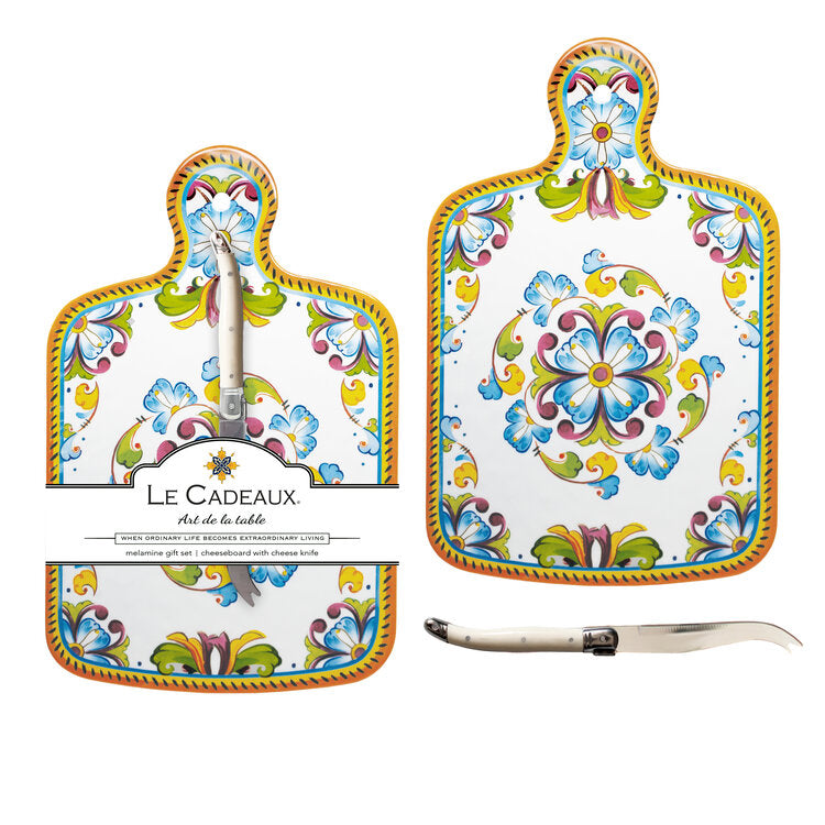 Cheese Board with Cheese Knife Gift Set Toscana - Zinnias Gift Boutique