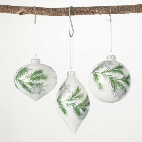 Botanical Ornament - Zinnias Gift Boutique