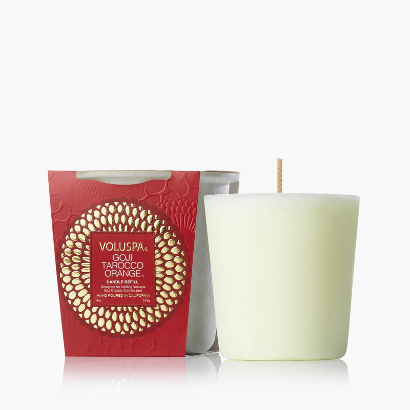 Goji Tarocco Orange Candle - Zinnias Gift Boutique