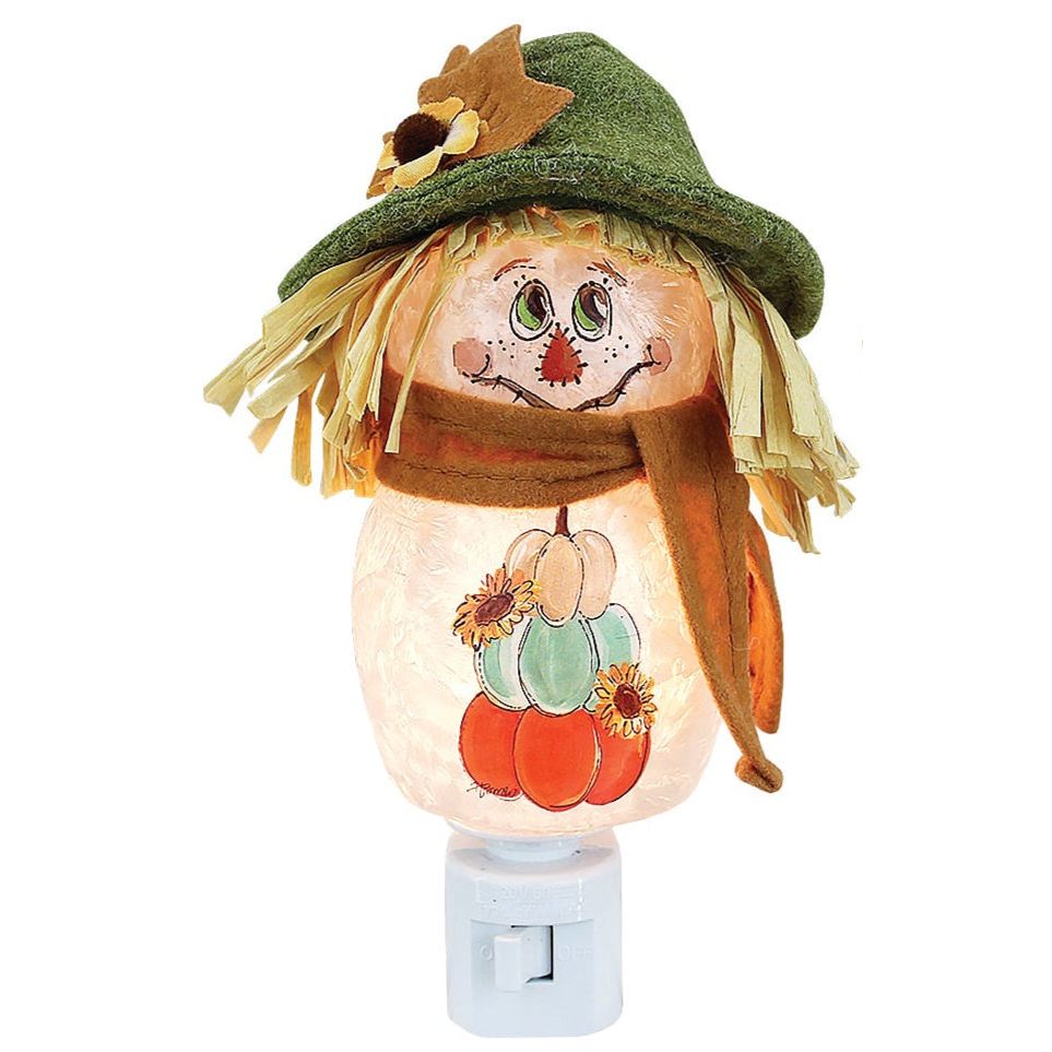 Scarecrow Nightlight - Zinnias Gift Boutique