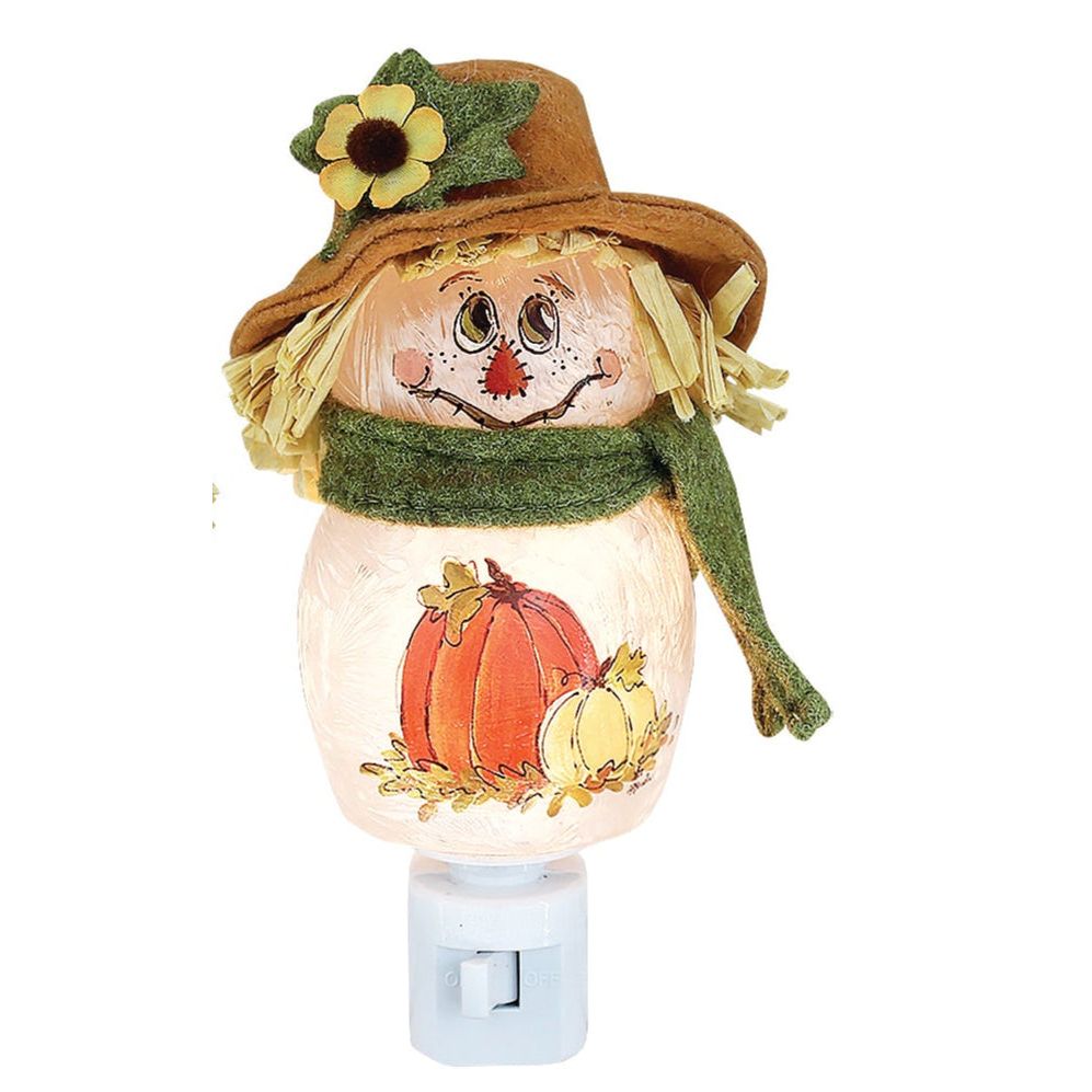 Scarecrow Nightlight - Zinnias Gift Boutique
