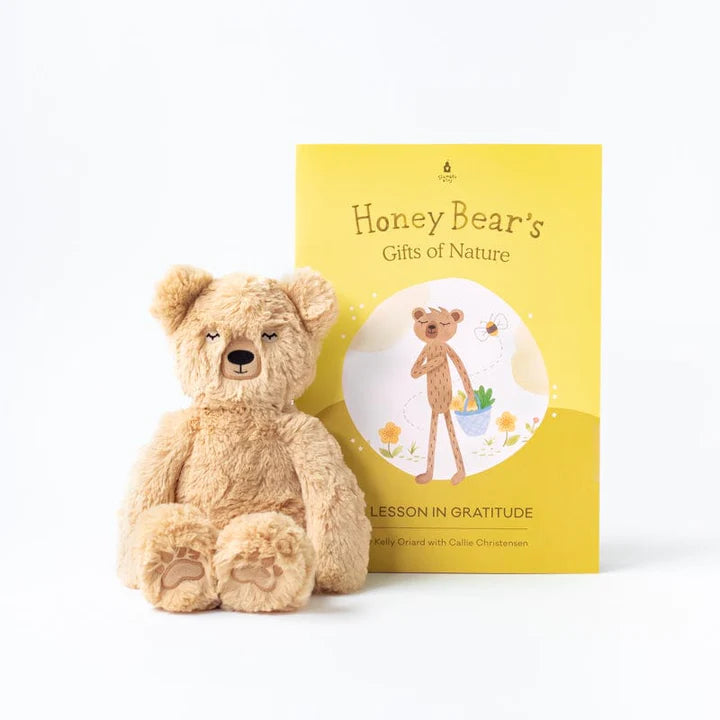 Honey Bear&#39;s Gifts Of Nature: A Lesson in Gratitude (Kin &amp; Book) - Zinnias Gift Boutique