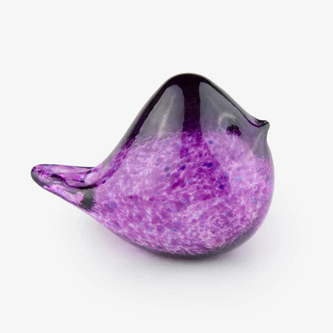 Blown Glass Little Bird - Zinnias Gift Boutique