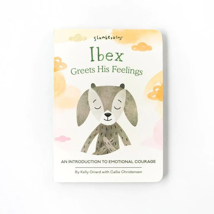 Ibex Greets His Feelings: An Introduction to Emotional Courage (Book Only) - Zinnias Gift Boutique
