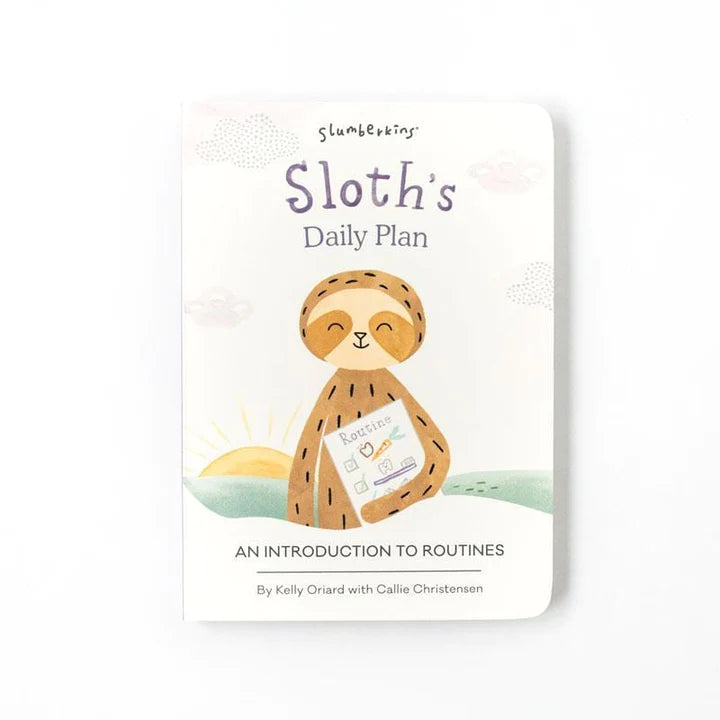 Sloth's Daily Plan: An Introduction to Routines (Book Only) - Zinnias Gift Boutique