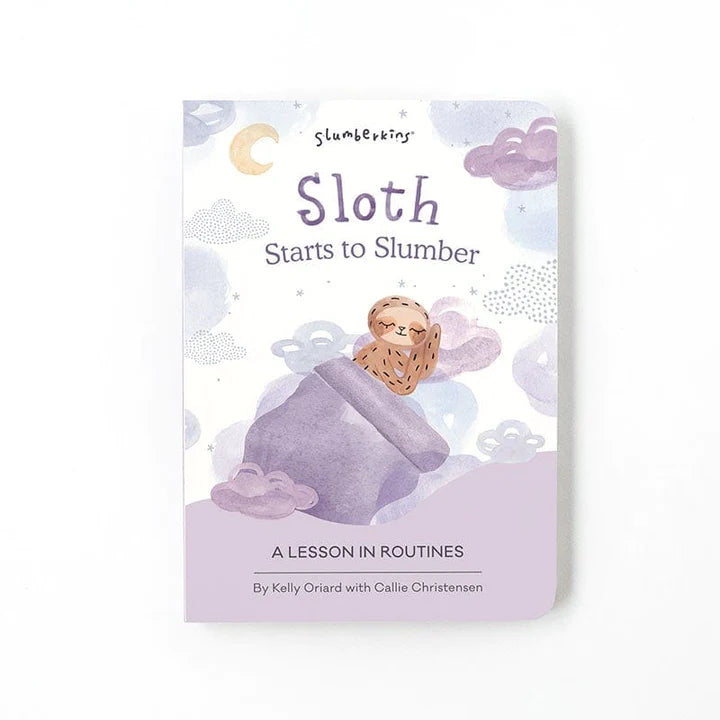 Sloth Starts to Slumber: A Lesson in Routines (Book Only) - Zinnias Gift Boutique