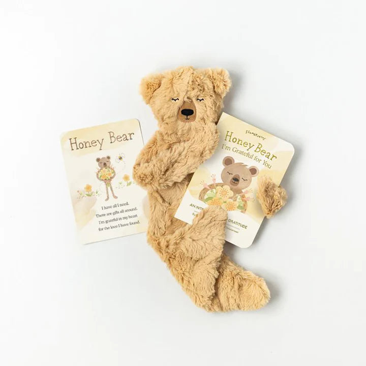 Honey Bear, I&#39;m Grateful for You: An Introduction to Gratitude (Snuggler &amp; Book) - Zinnias Gift Boutique