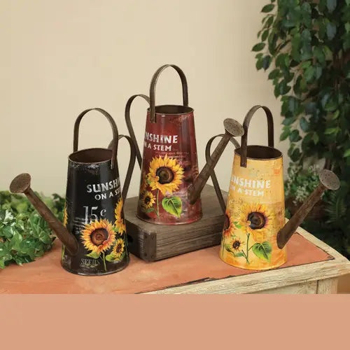 Sunshine On 10 watering can - Zinnias Gift Boutique