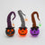 Fabric Halloween Head wSpider - Zinnias Gift Boutique