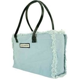 Recycled colorful Canvas Tote - Zinnias Gift Boutique