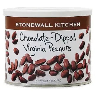 Chocolate-Dipped Virginia Peanuts 9 oz - Zinnias Gift Boutique