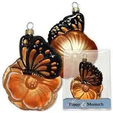 CA Poppy with Monarch - Zinnias Gift Boutique