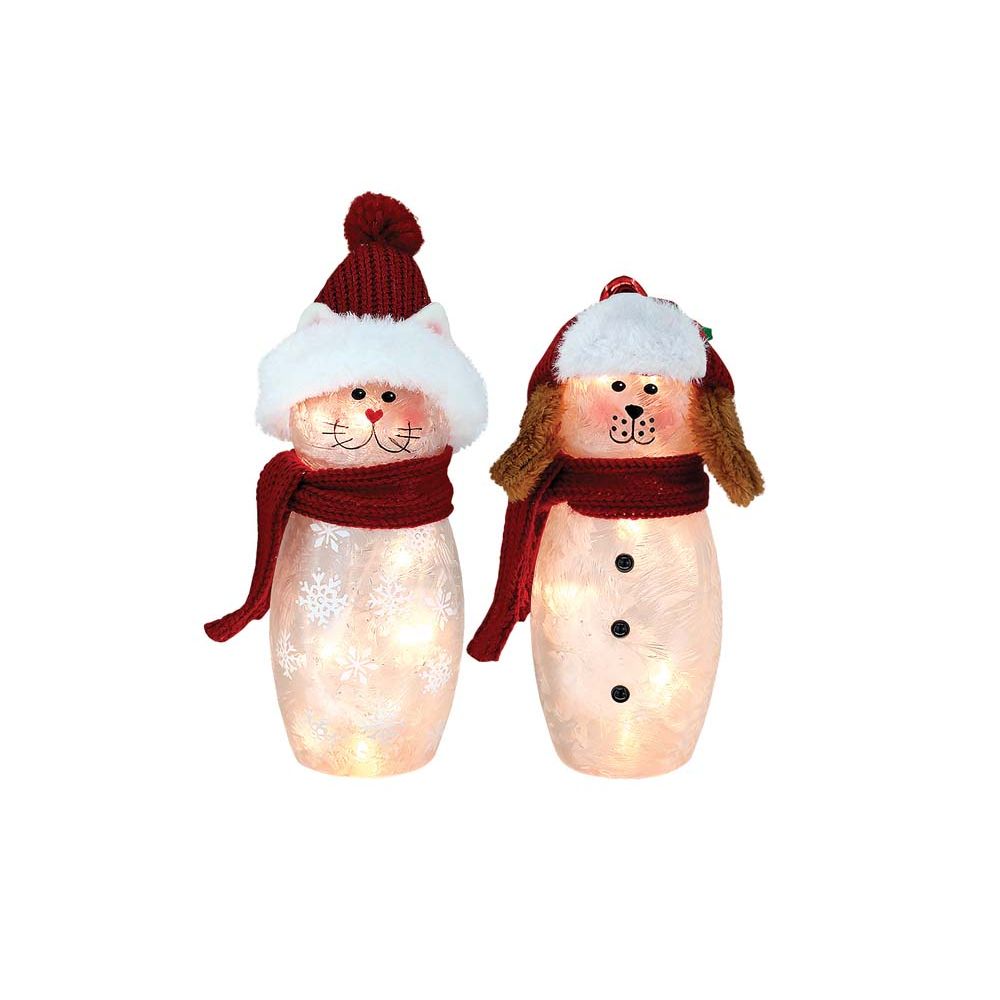 Festive Pet Cat/Dog Prelit - Zinnias Gift Boutique