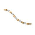 Meridian Etage Two Tone Bracelet - Zinnias Gift Boutique