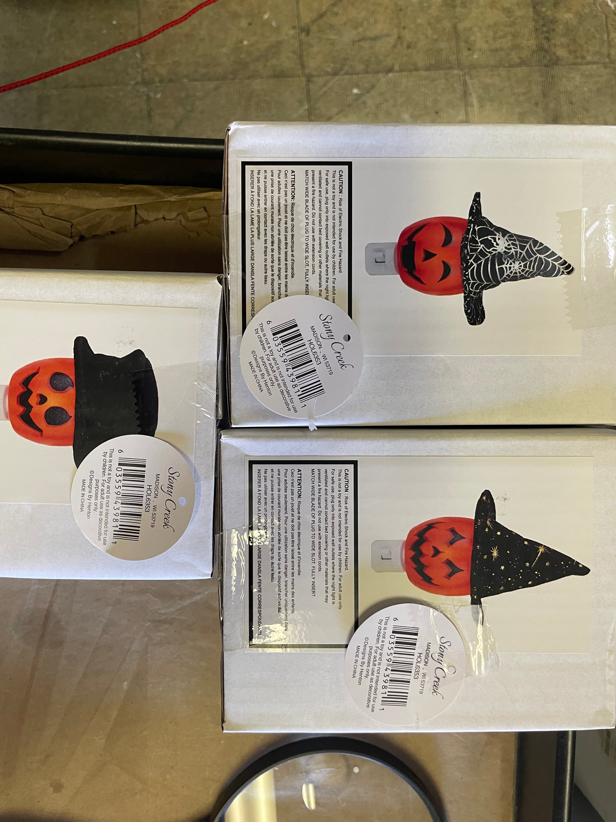 Prelit light Halloween nightIight