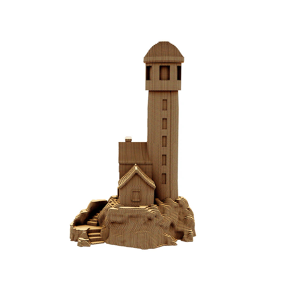 Cardboard Puzzle 3D - Zinnias Gift Boutique