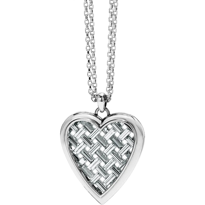 Love Cage Heart Convertible Necklace - Zinnias Gift Boutique