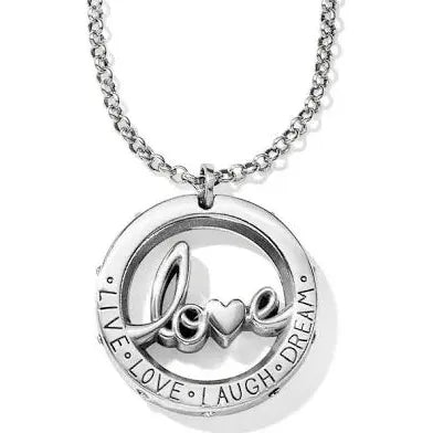 Love You Pendant Necklace - Zinnias Gift Boutique