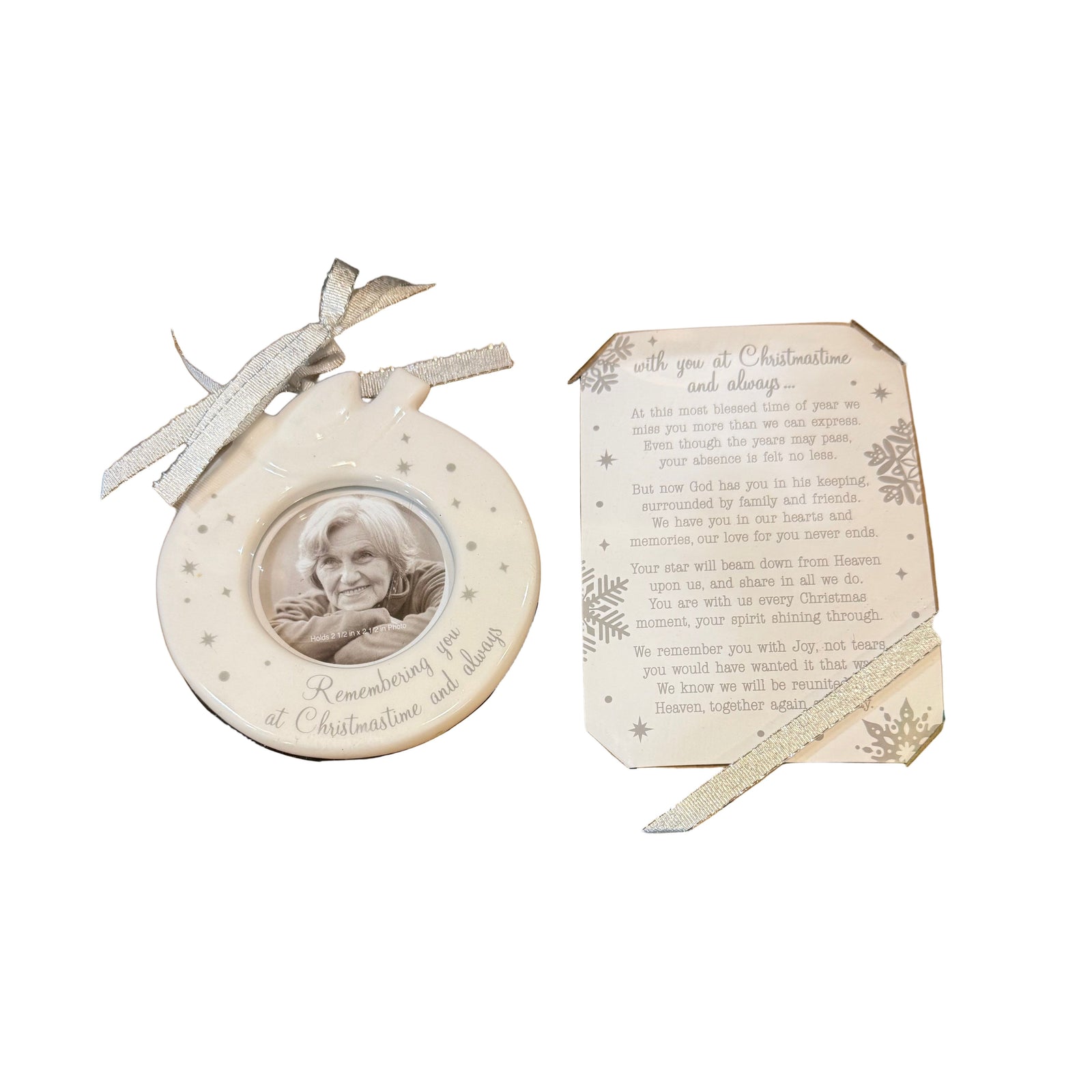 In Memory Ornament - Zinnias Gift Boutique