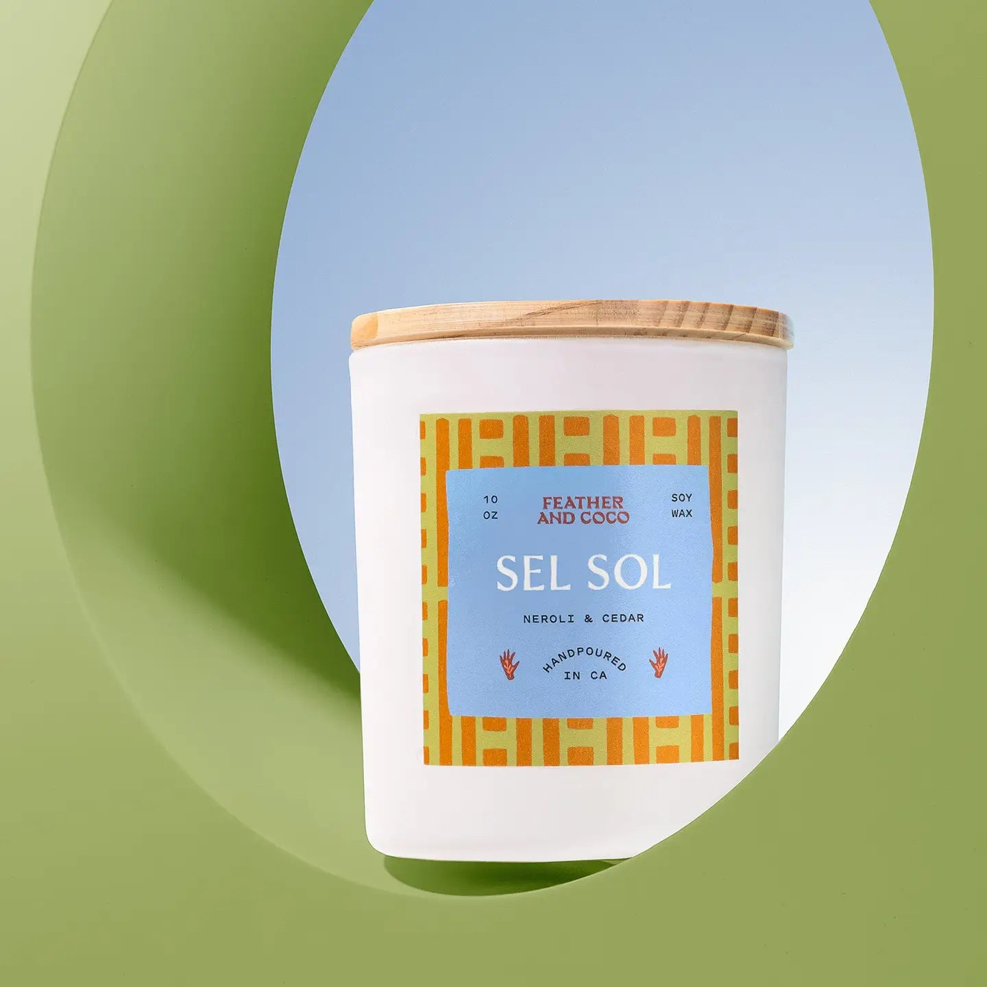 Local single wick candle - Zinnias Gift Boutique