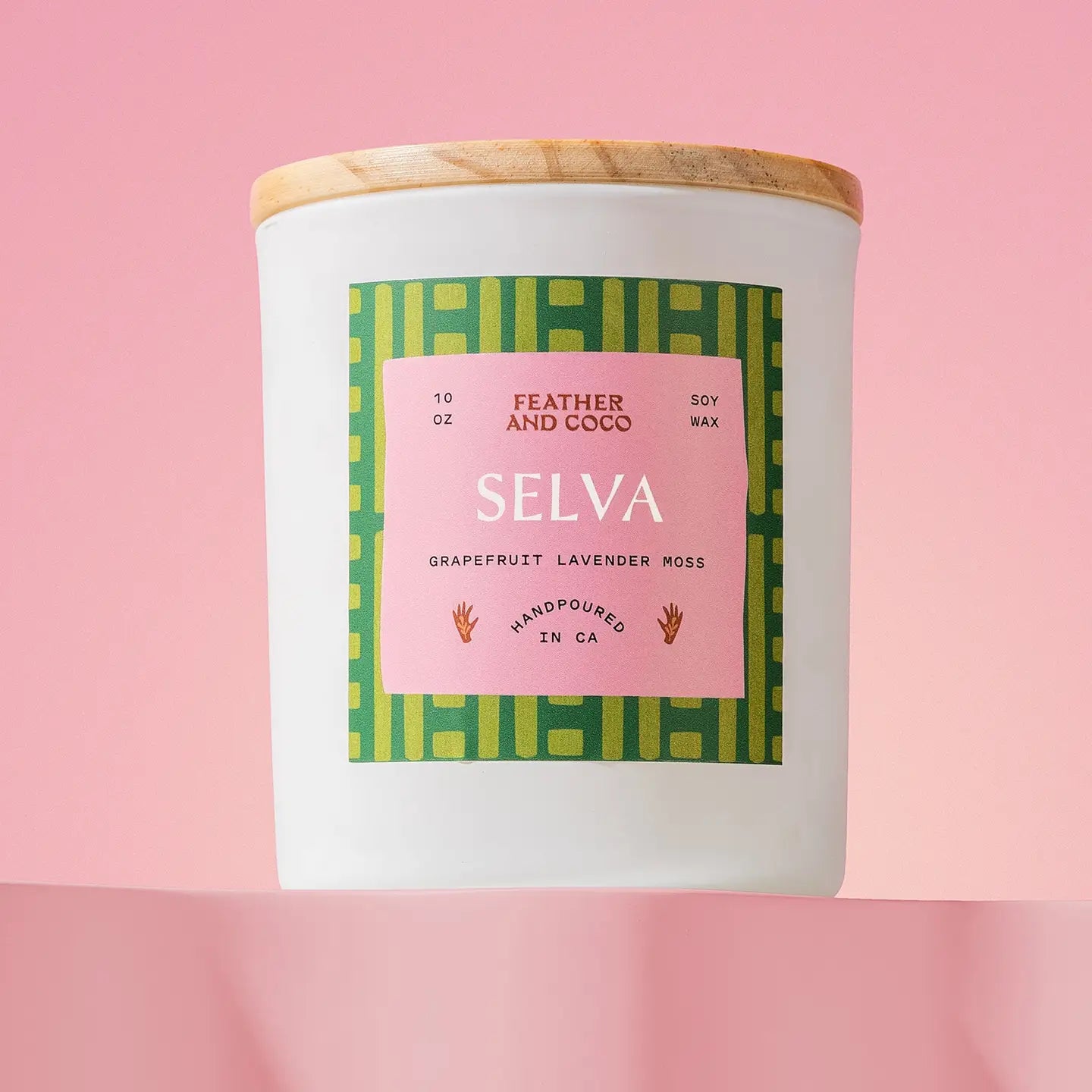 Local single wick candle - Zinnias Gift Boutique