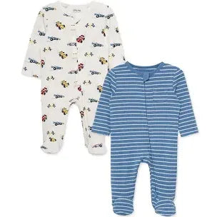 Grand Prix 2pk Footies - Zinnias Gift Boutique