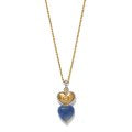 One Heart Duo Heart Petite Necklace - Zinnias Gift Boutique