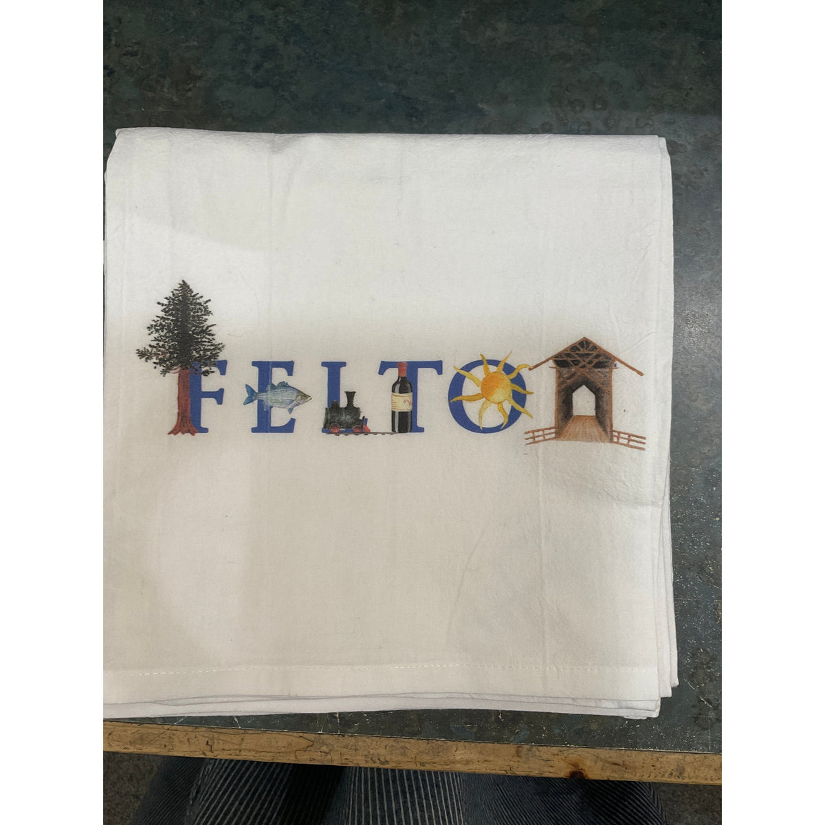 Felton Flour Sack Towel Zinnias Exclusive