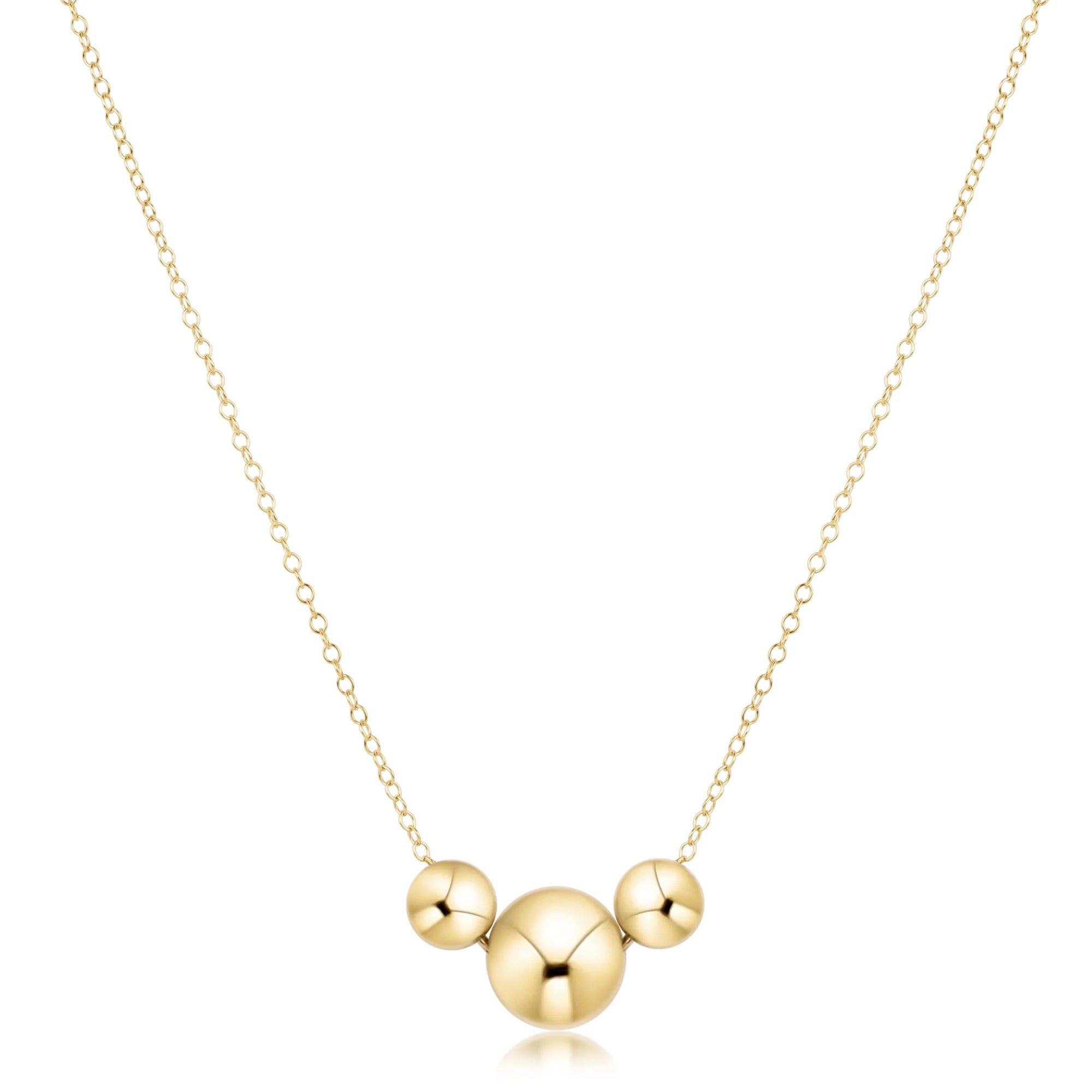 16" necklace gold - purpose gold