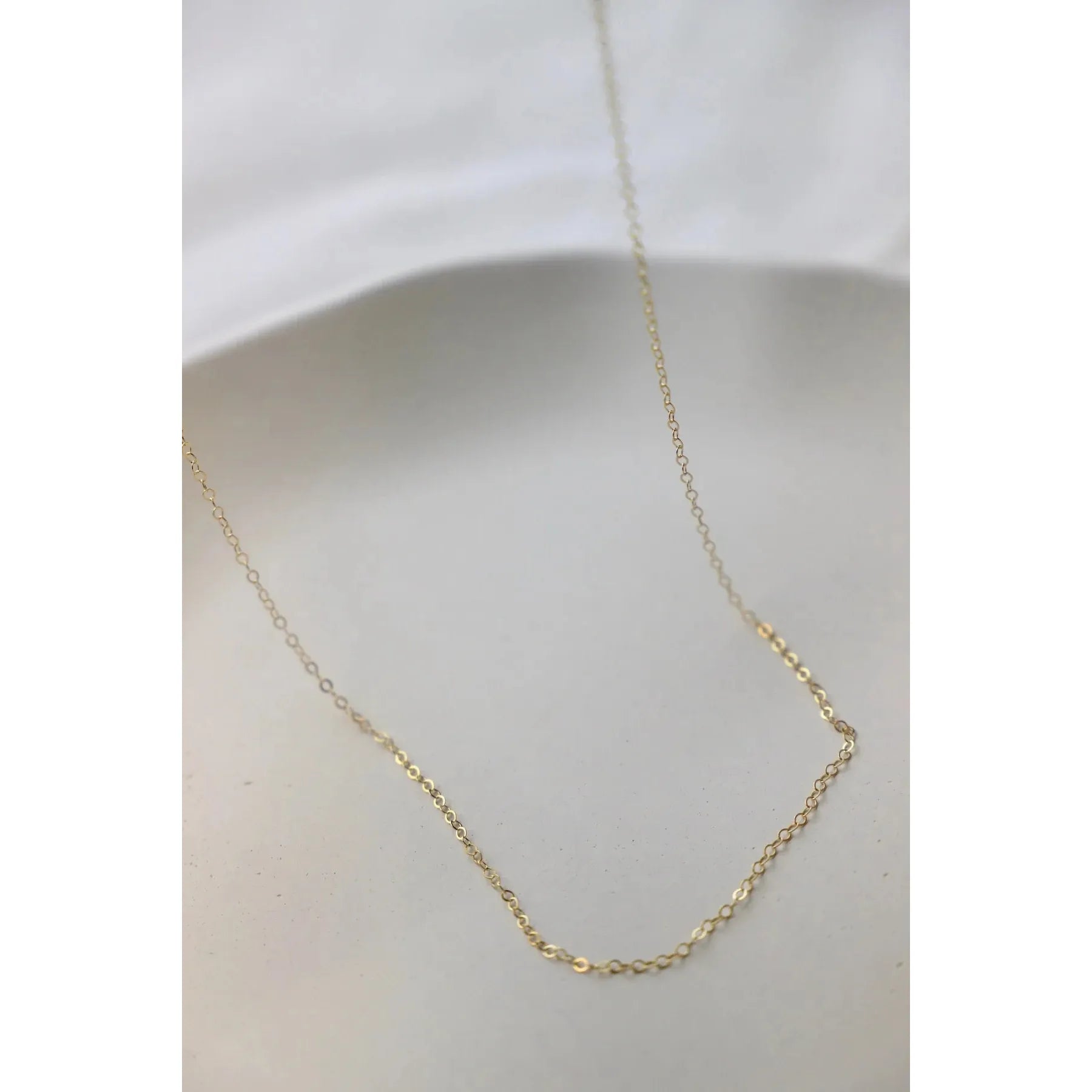 Gold Filled Cable Chain 20" - Zinnias Gift Boutique