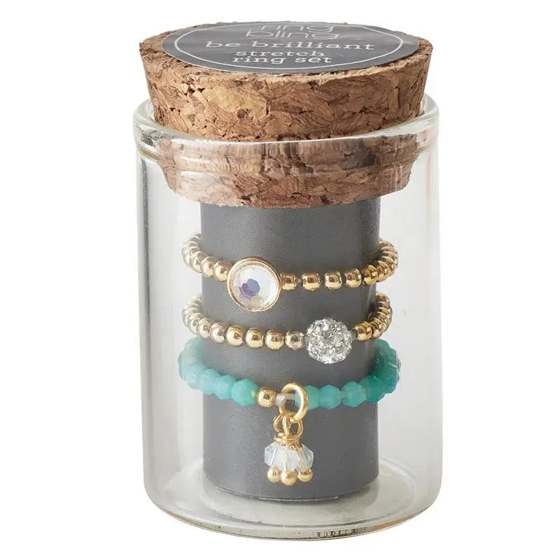 Ring Bling Stretch Ring Set - Zinnias Gift Boutique