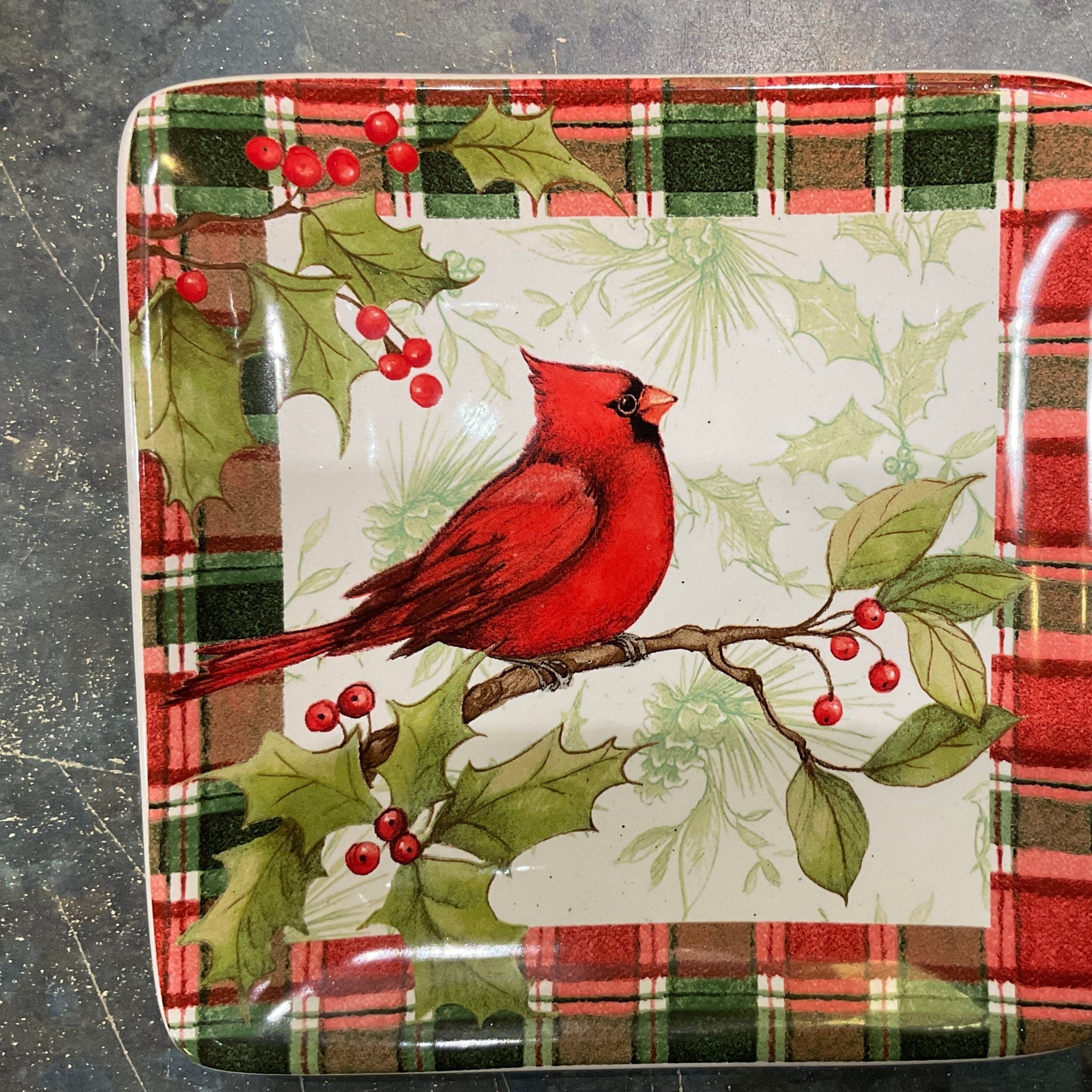 Cardinal tidbit appetizer trays - Zinnias Gift Boutique