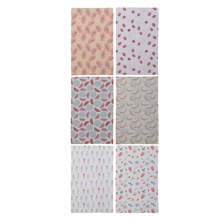 Microfiber fruit towel recycled - Zinnias Gift Boutique