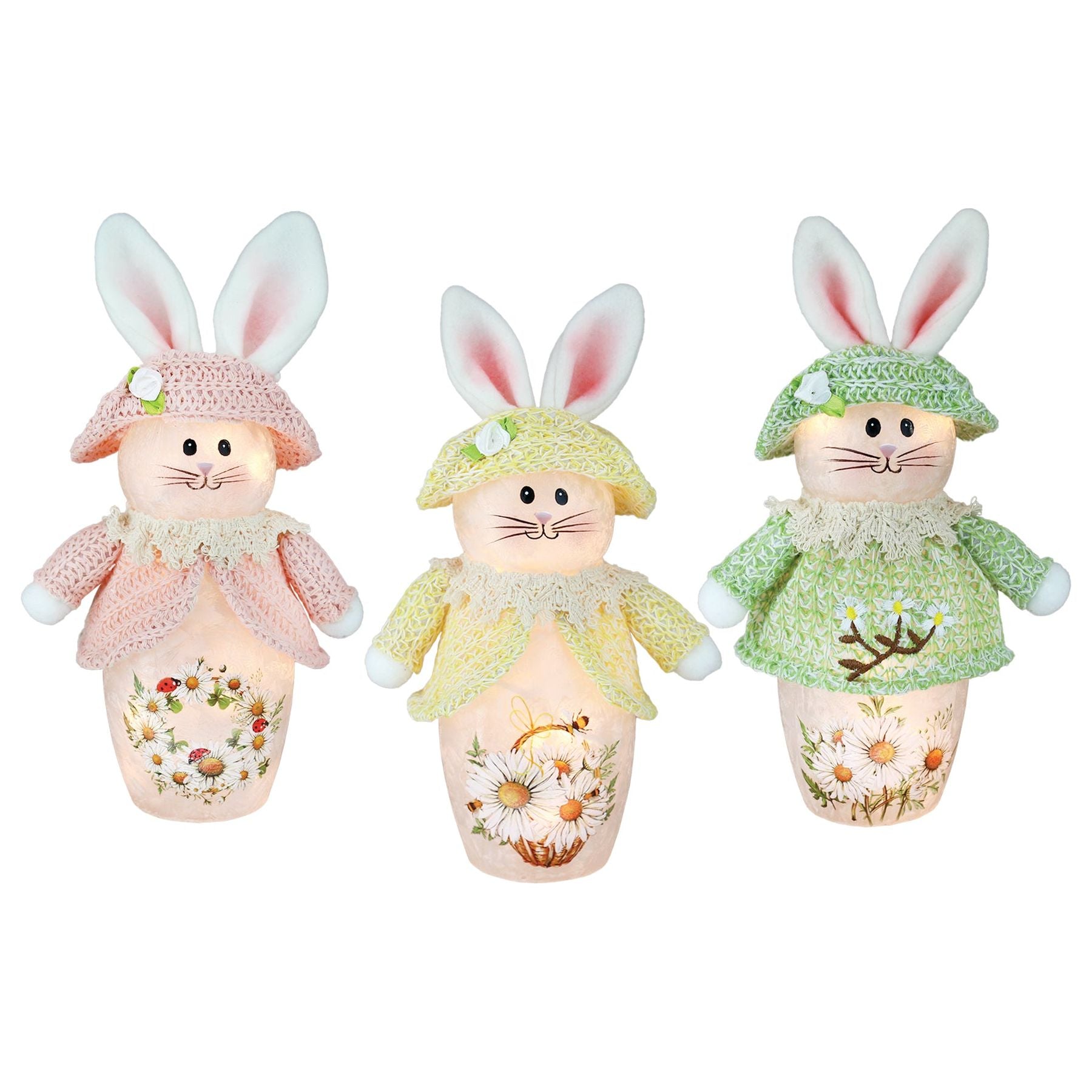 Bunny Prelit - Zinnias Gift Boutique
